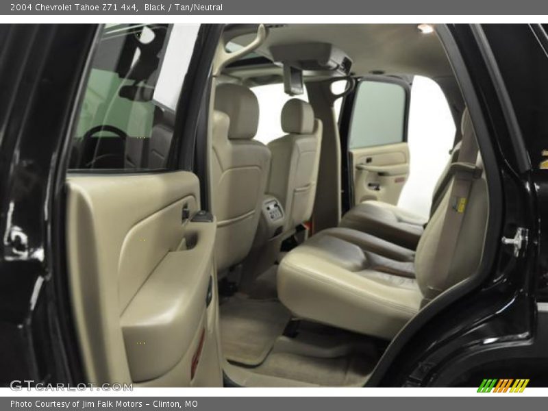 Black / Tan/Neutral 2004 Chevrolet Tahoe Z71 4x4