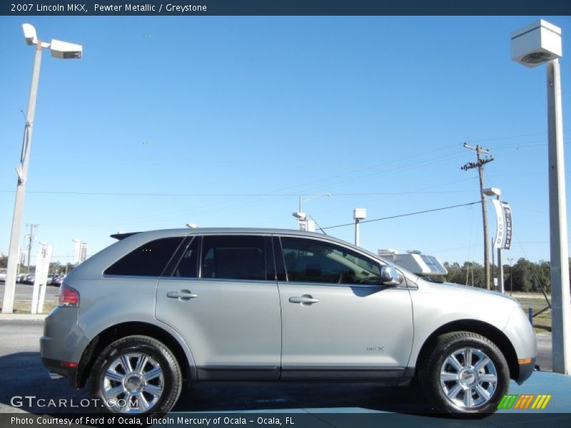 Pewter Metallic / Greystone 2007 Lincoln MKX