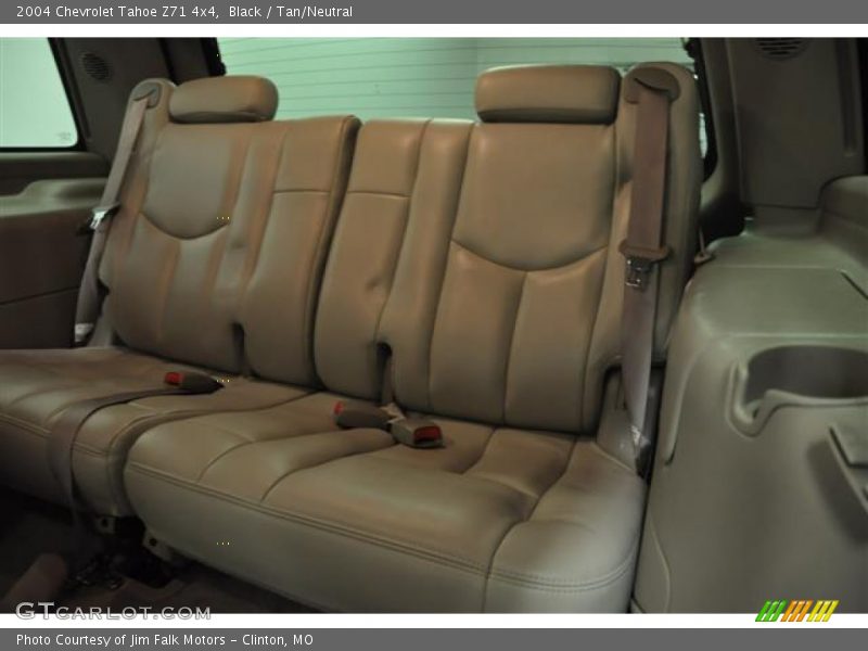 Black / Tan/Neutral 2004 Chevrolet Tahoe Z71 4x4