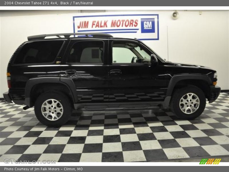Black / Tan/Neutral 2004 Chevrolet Tahoe Z71 4x4
