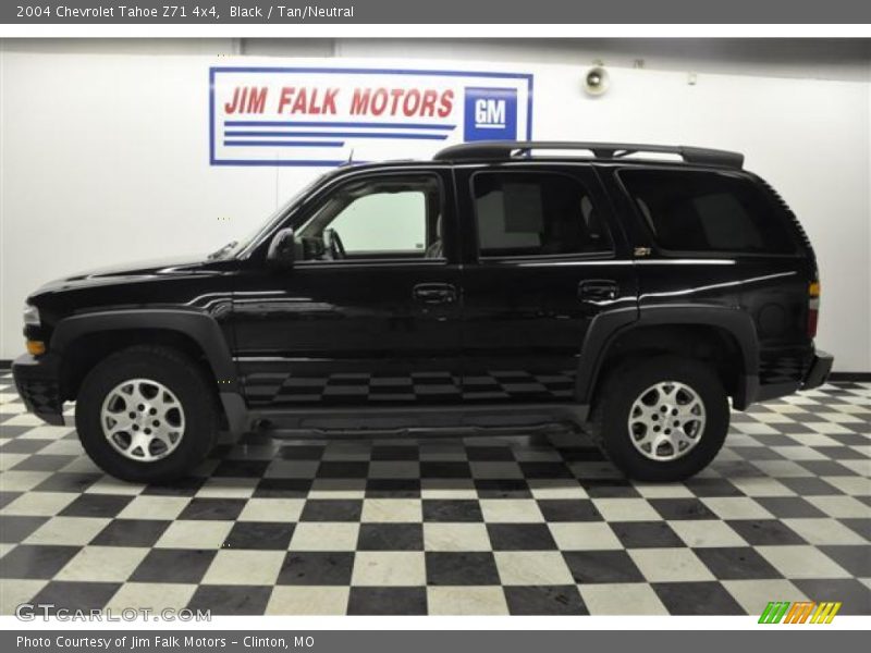 Black / Tan/Neutral 2004 Chevrolet Tahoe Z71 4x4