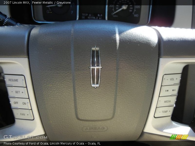 Pewter Metallic / Greystone 2007 Lincoln MKX