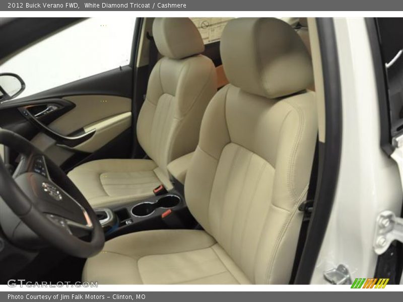 White Diamond Tricoat / Cashmere 2012 Buick Verano FWD