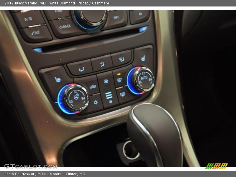 Controls of 2012 Verano FWD