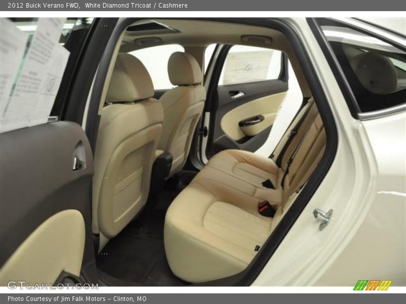  2012 Verano FWD Cashmere Interior