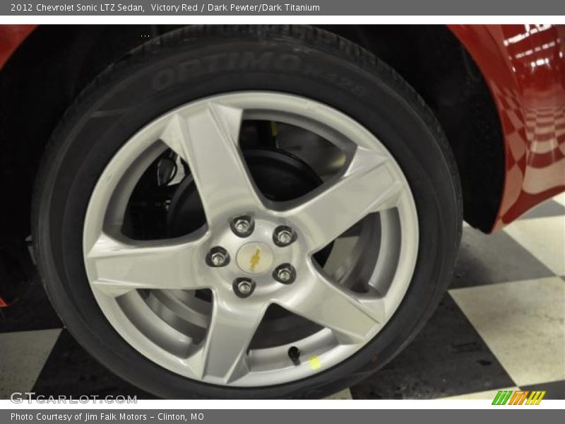  2012 Sonic LTZ Sedan Wheel