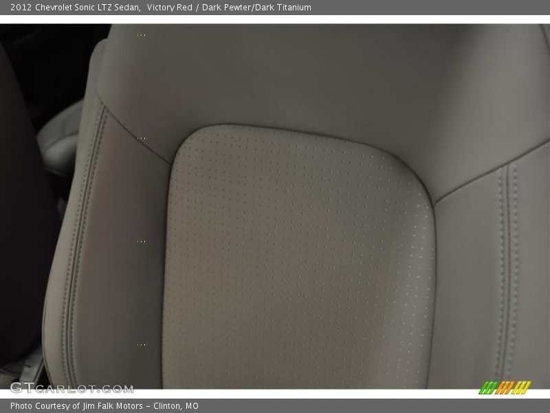 Victory Red / Dark Pewter/Dark Titanium 2012 Chevrolet Sonic LTZ Sedan