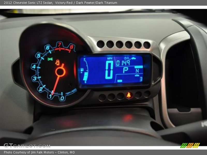  2012 Sonic LTZ Sedan LTZ Sedan Gauges