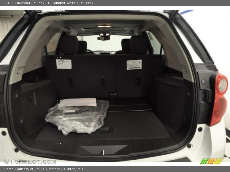 Summit White / Jet Black 2012 Chevrolet Equinox LT