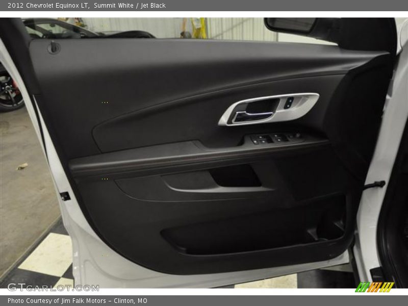 Summit White / Jet Black 2012 Chevrolet Equinox LT