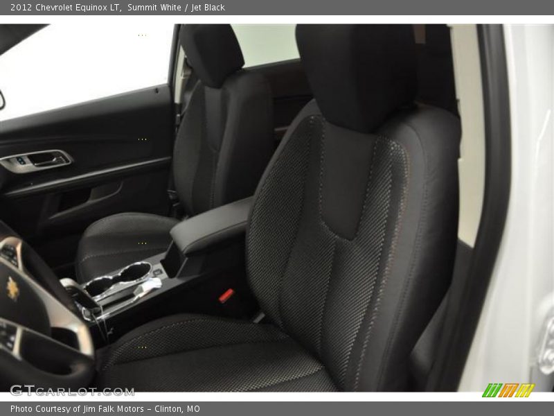 Summit White / Jet Black 2012 Chevrolet Equinox LT