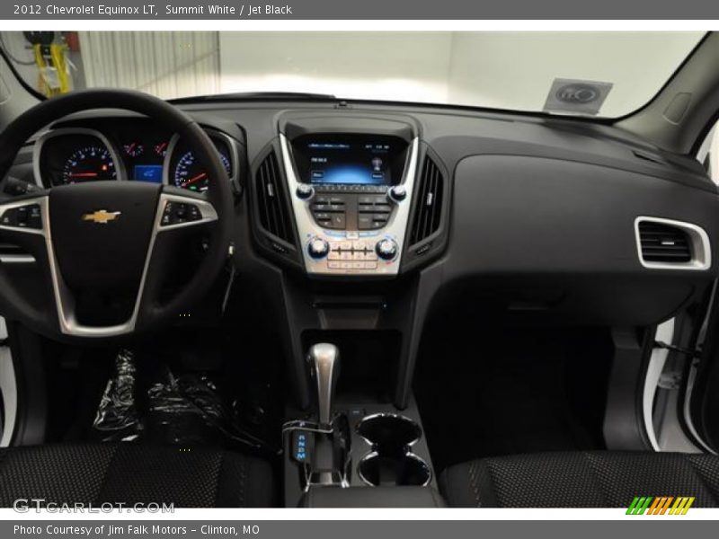 Summit White / Jet Black 2012 Chevrolet Equinox LT