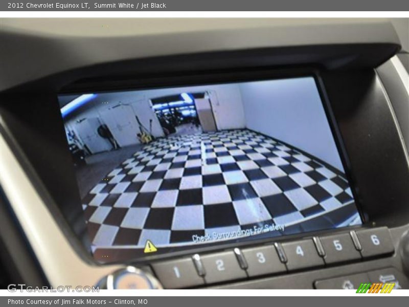 Summit White / Jet Black 2012 Chevrolet Equinox LT