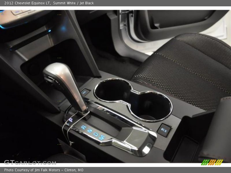 Summit White / Jet Black 2012 Chevrolet Equinox LT