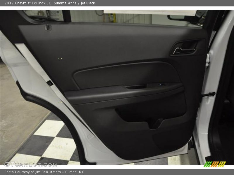 Summit White / Jet Black 2012 Chevrolet Equinox LT