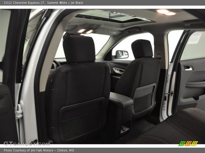Summit White / Jet Black 2012 Chevrolet Equinox LT