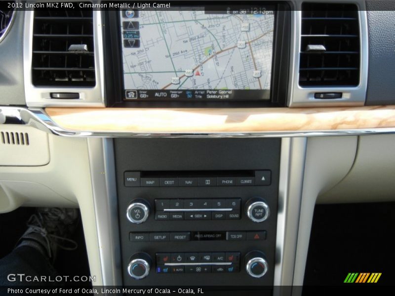 Cinnamon Metallic / Light Camel 2012 Lincoln MKZ FWD