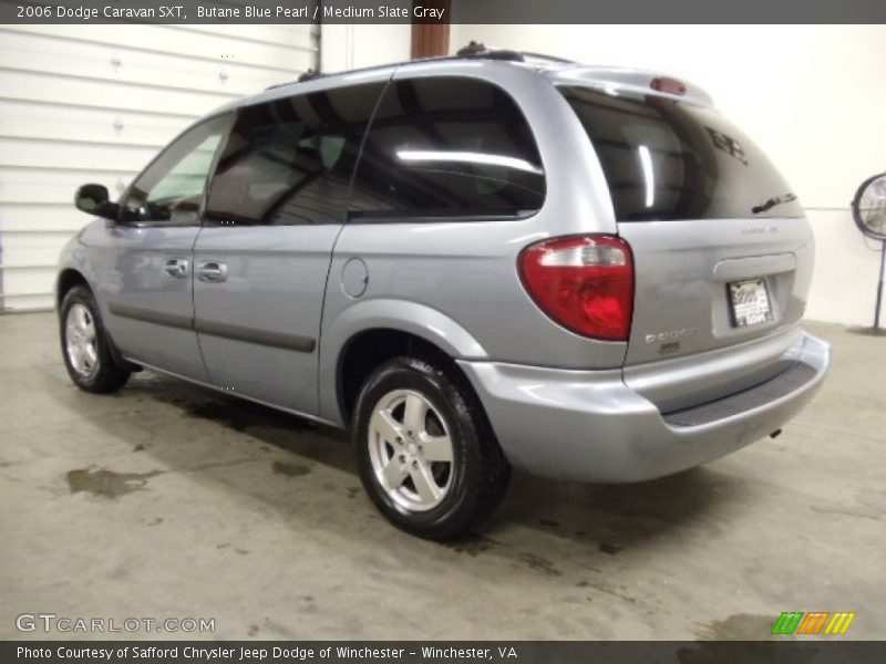 Butane Blue Pearl / Medium Slate Gray 2006 Dodge Caravan SXT