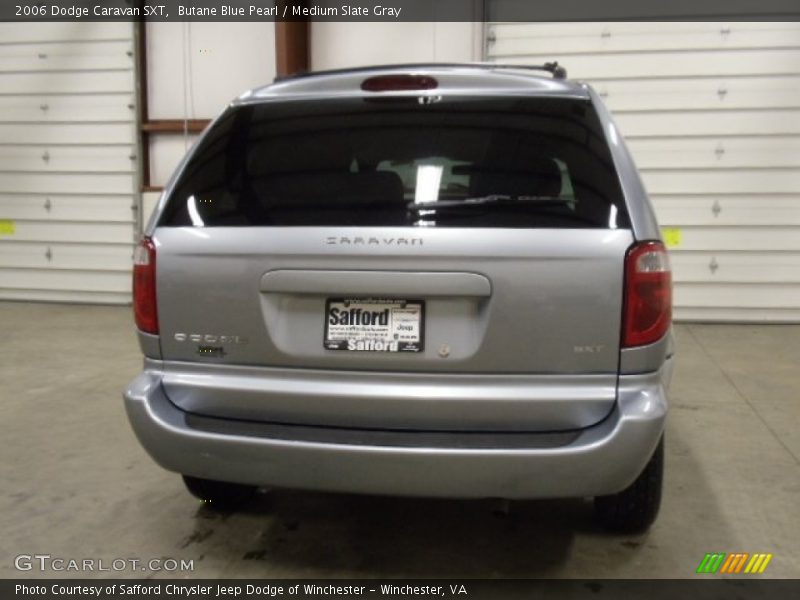 Butane Blue Pearl / Medium Slate Gray 2006 Dodge Caravan SXT