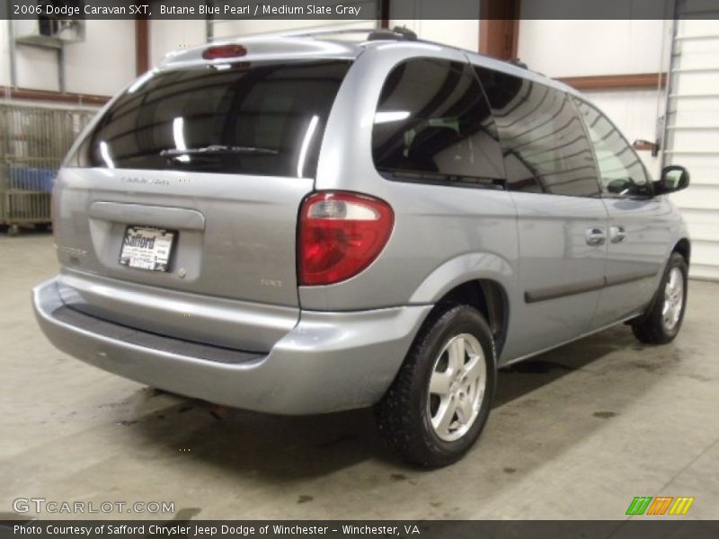 Butane Blue Pearl / Medium Slate Gray 2006 Dodge Caravan SXT