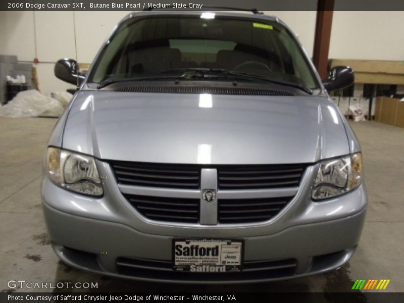 Butane Blue Pearl / Medium Slate Gray 2006 Dodge Caravan SXT