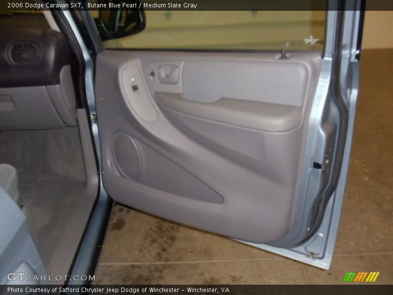 Butane Blue Pearl / Medium Slate Gray 2006 Dodge Caravan SXT