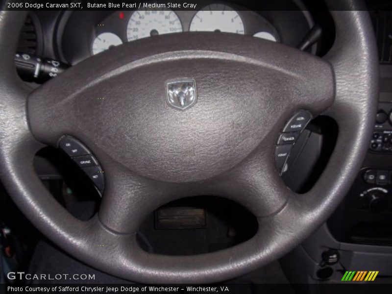 Butane Blue Pearl / Medium Slate Gray 2006 Dodge Caravan SXT