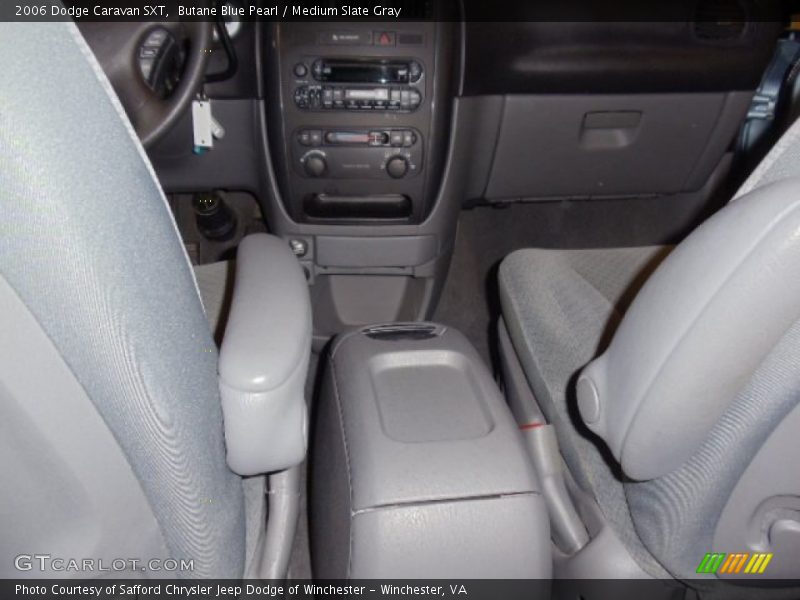 Butane Blue Pearl / Medium Slate Gray 2006 Dodge Caravan SXT