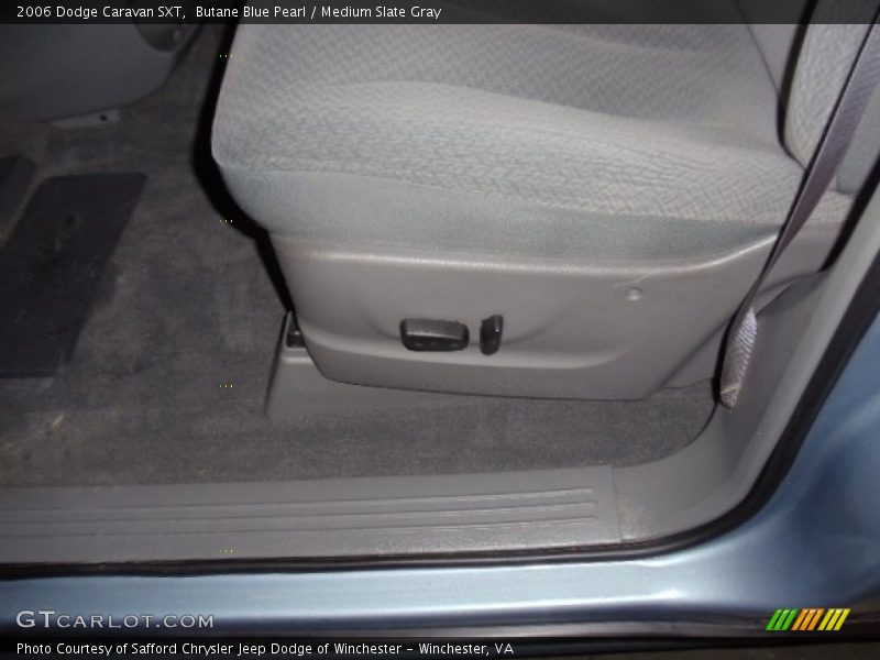 Butane Blue Pearl / Medium Slate Gray 2006 Dodge Caravan SXT