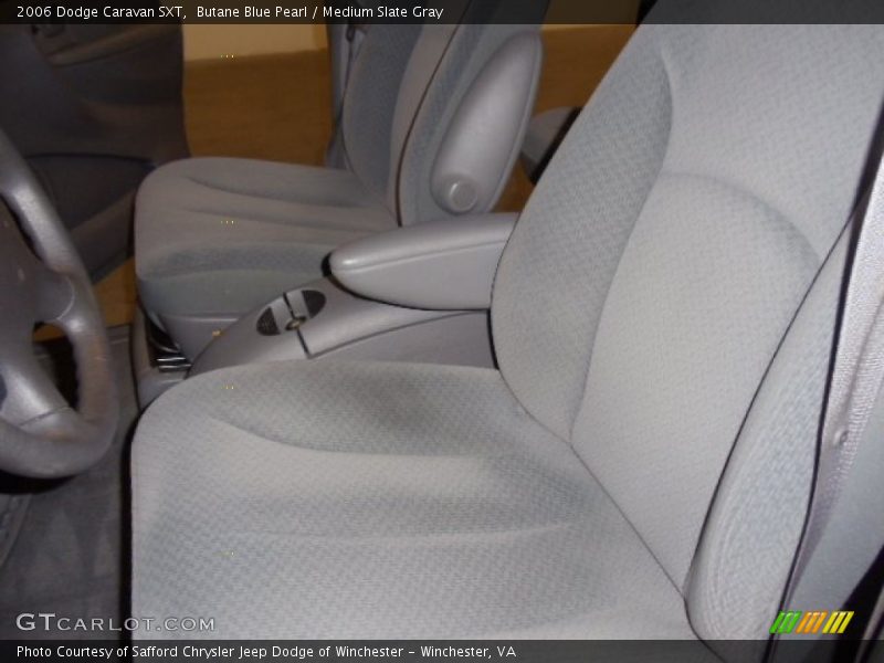 Butane Blue Pearl / Medium Slate Gray 2006 Dodge Caravan SXT