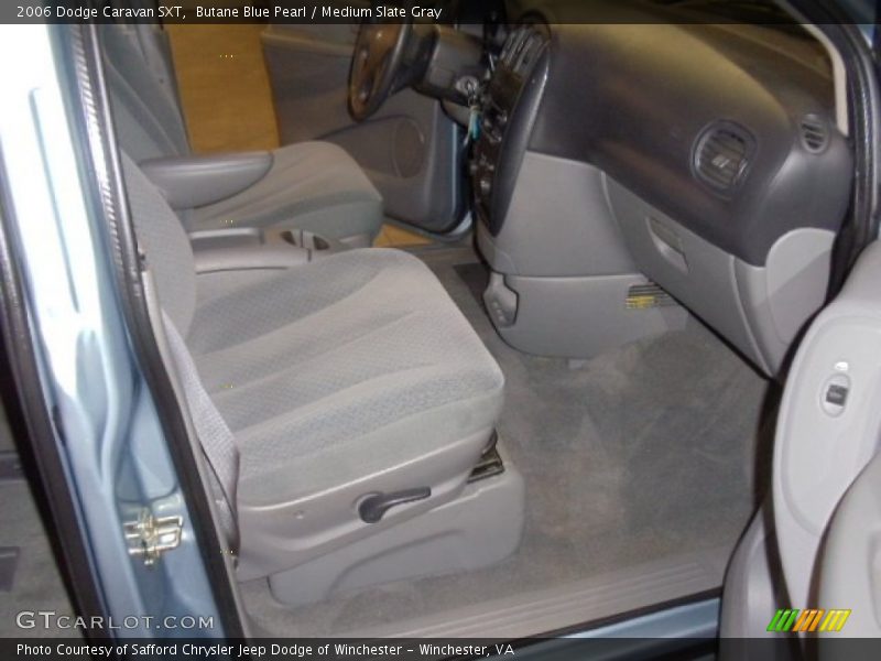 Butane Blue Pearl / Medium Slate Gray 2006 Dodge Caravan SXT