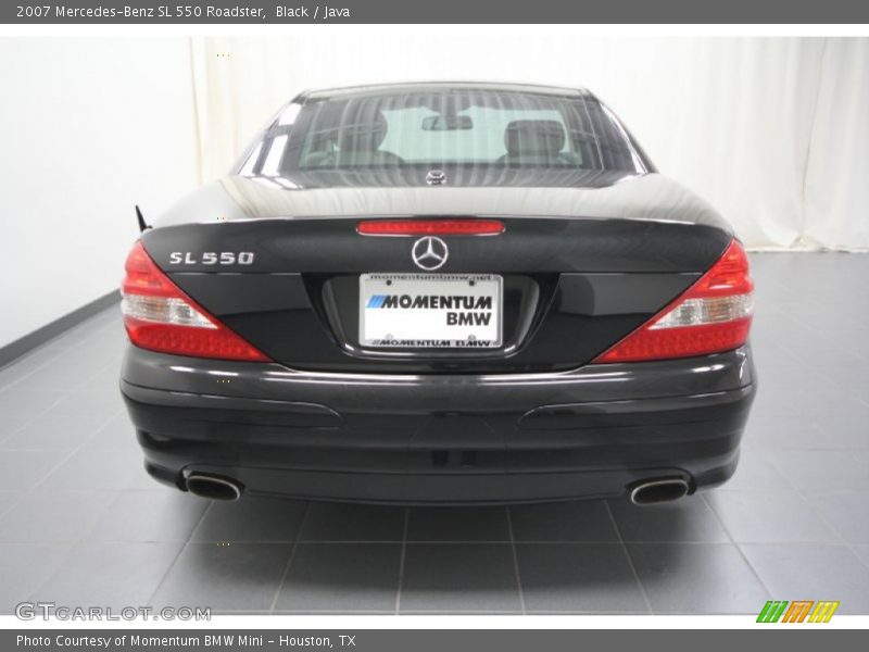 Black / Java 2007 Mercedes-Benz SL 550 Roadster