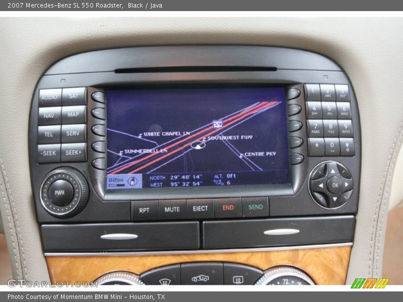 Black / Java 2007 Mercedes-Benz SL 550 Roadster