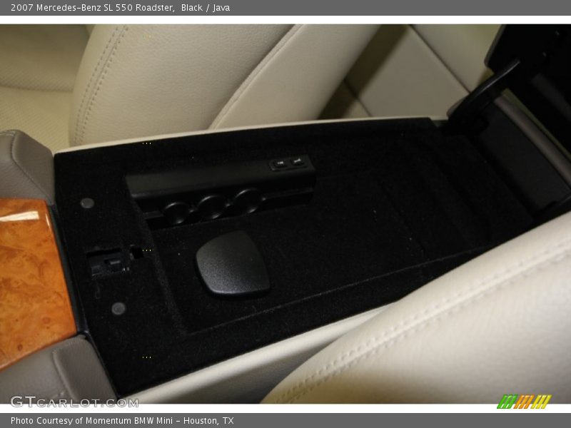 Black / Java 2007 Mercedes-Benz SL 550 Roadster