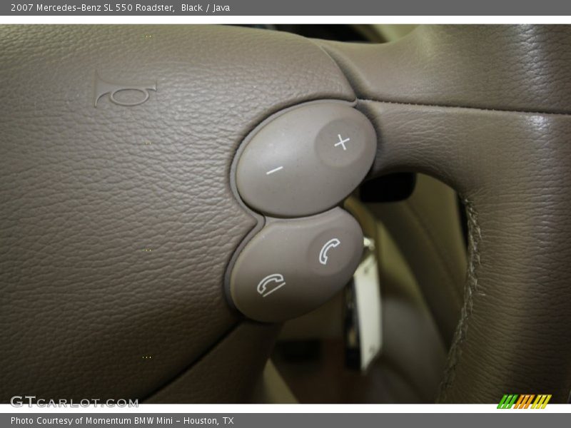 Black / Java 2007 Mercedes-Benz SL 550 Roadster