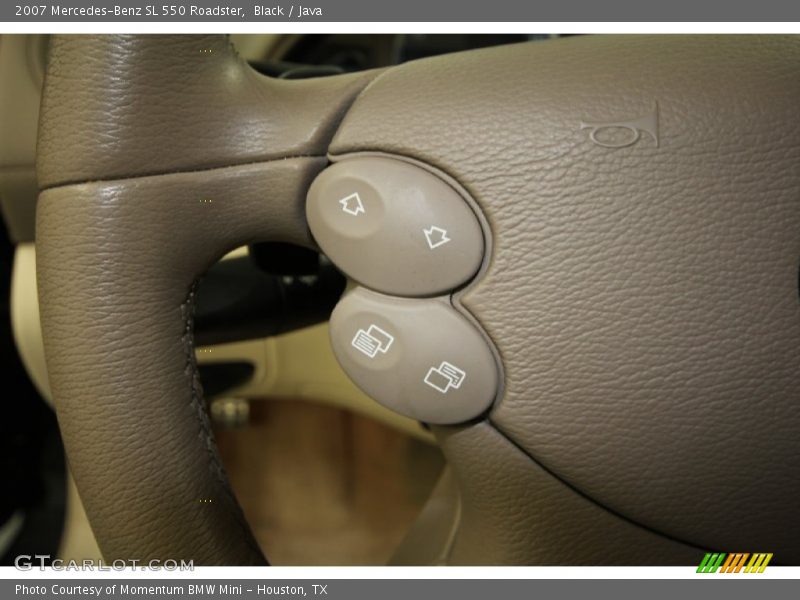 Black / Java 2007 Mercedes-Benz SL 550 Roadster