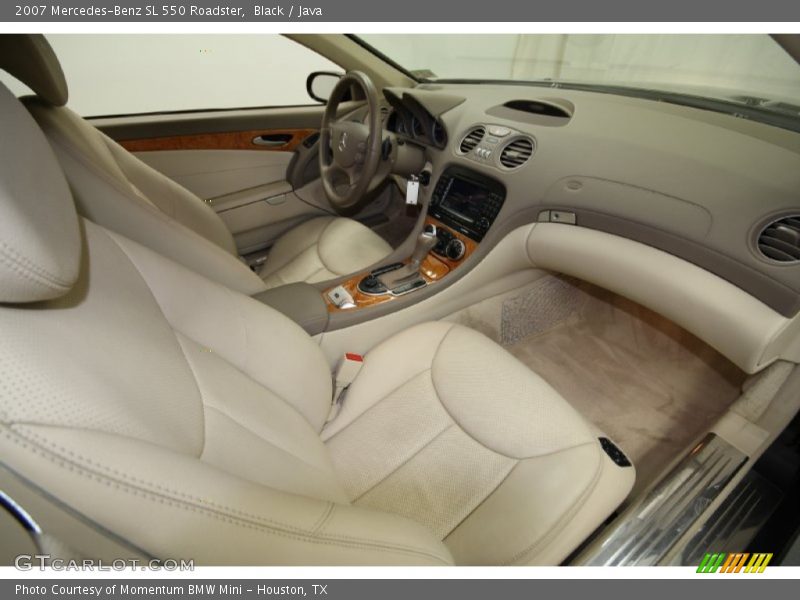 Black / Java 2007 Mercedes-Benz SL 550 Roadster