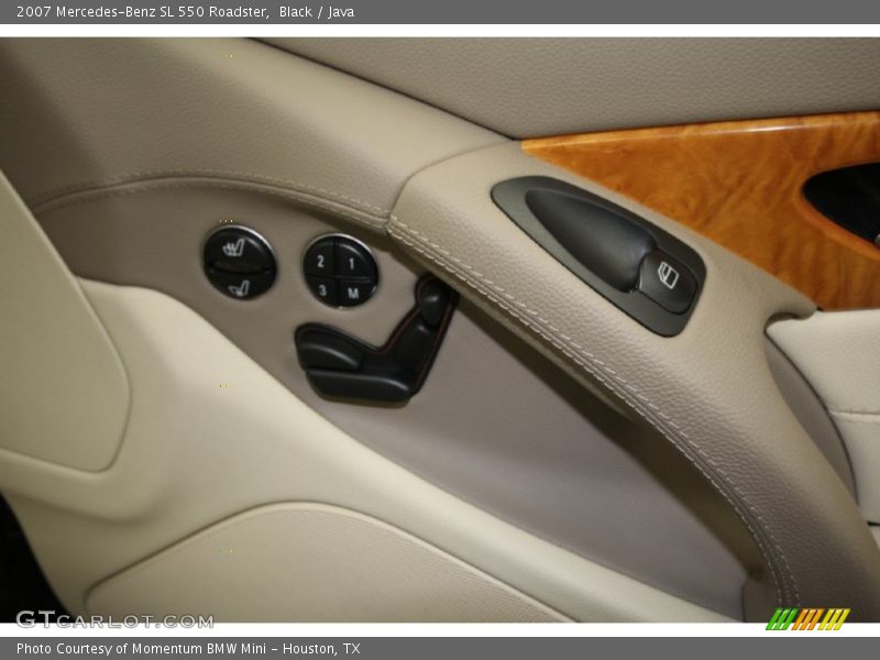 Black / Java 2007 Mercedes-Benz SL 550 Roadster