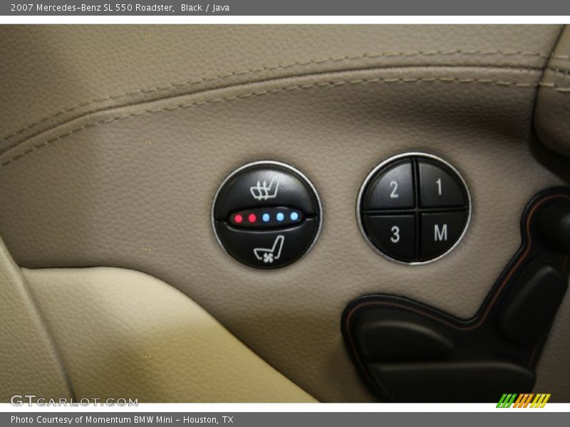 Black / Java 2007 Mercedes-Benz SL 550 Roadster