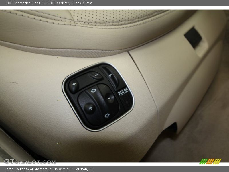 Black / Java 2007 Mercedes-Benz SL 550 Roadster