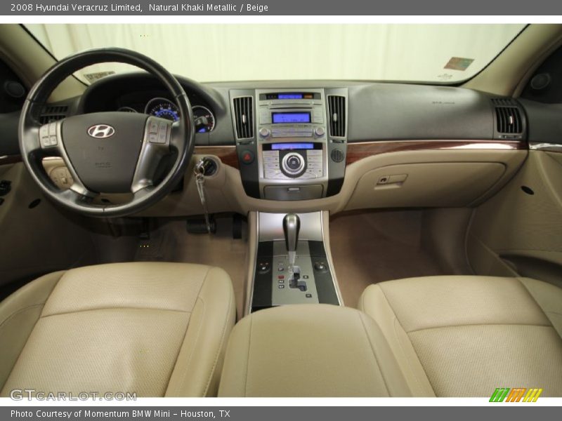 Natural Khaki Metallic / Beige 2008 Hyundai Veracruz Limited