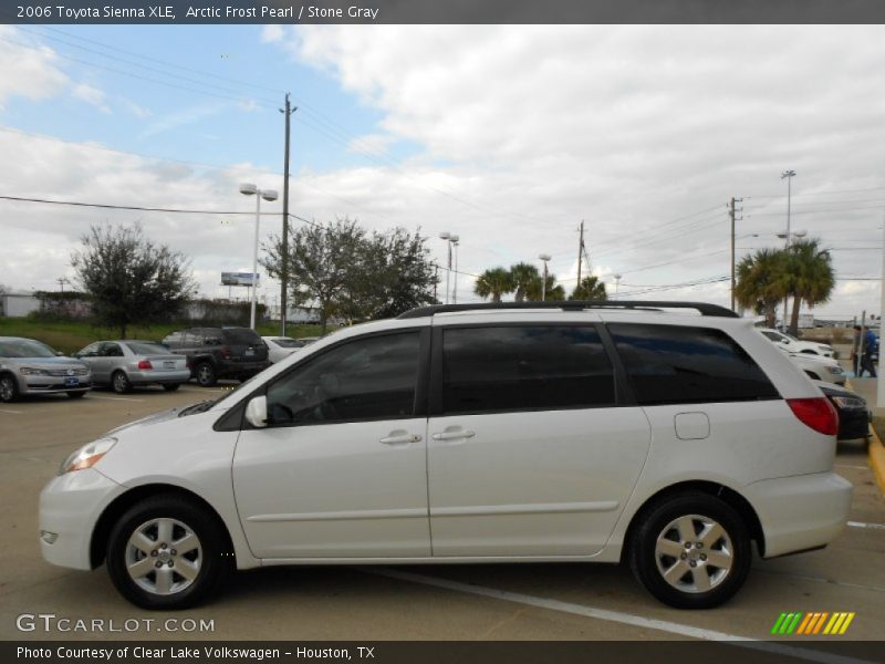 Arctic Frost Pearl / Stone Gray 2006 Toyota Sienna XLE
