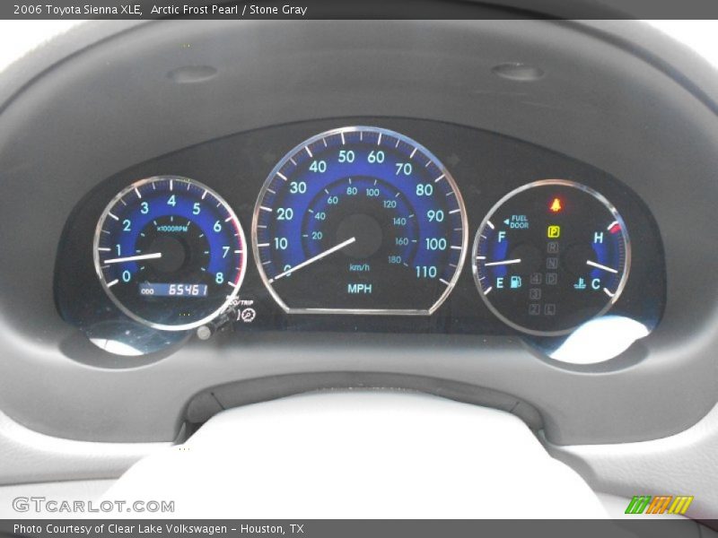 Arctic Frost Pearl / Stone Gray 2006 Toyota Sienna XLE