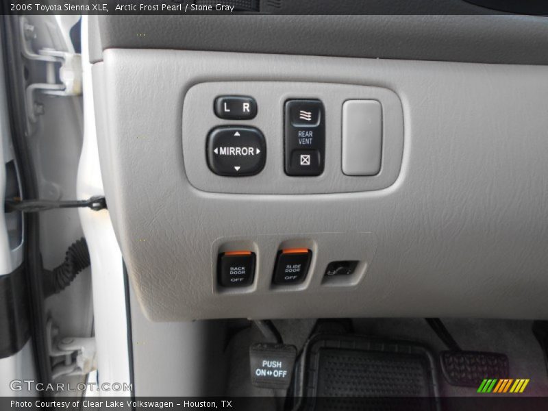 Arctic Frost Pearl / Stone Gray 2006 Toyota Sienna XLE