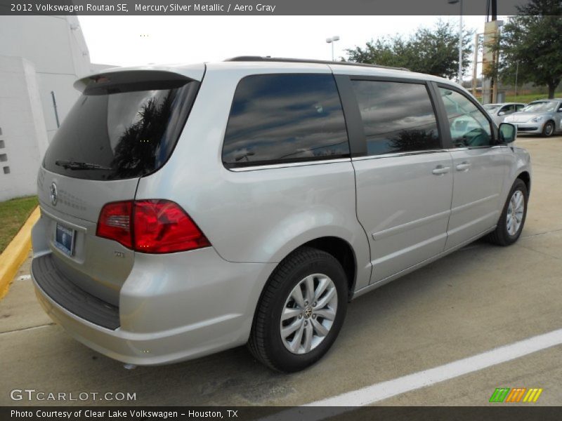 Mercury Silver Metallic / Aero Gray 2012 Volkswagen Routan SE