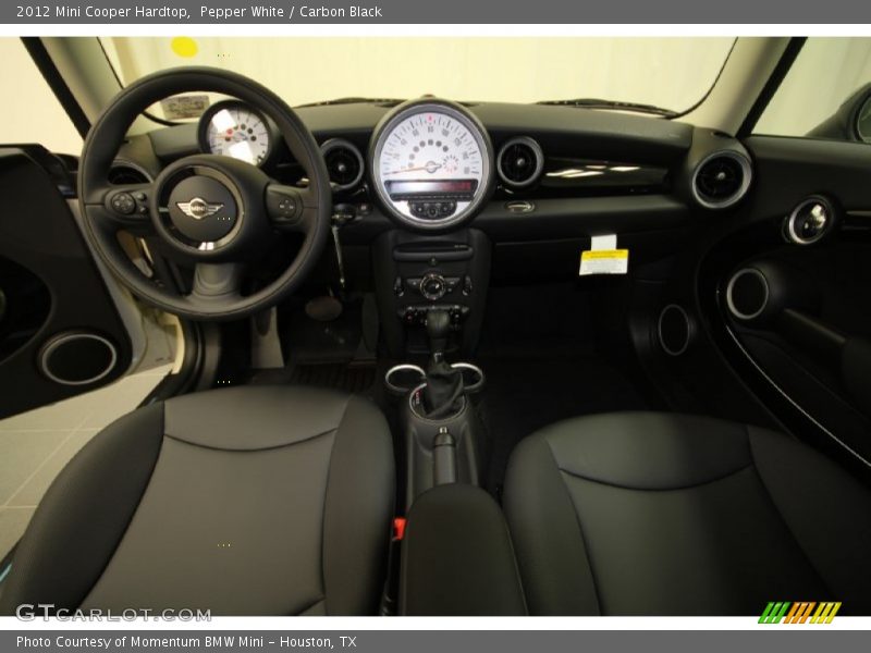 Pepper White / Carbon Black 2012 Mini Cooper Hardtop