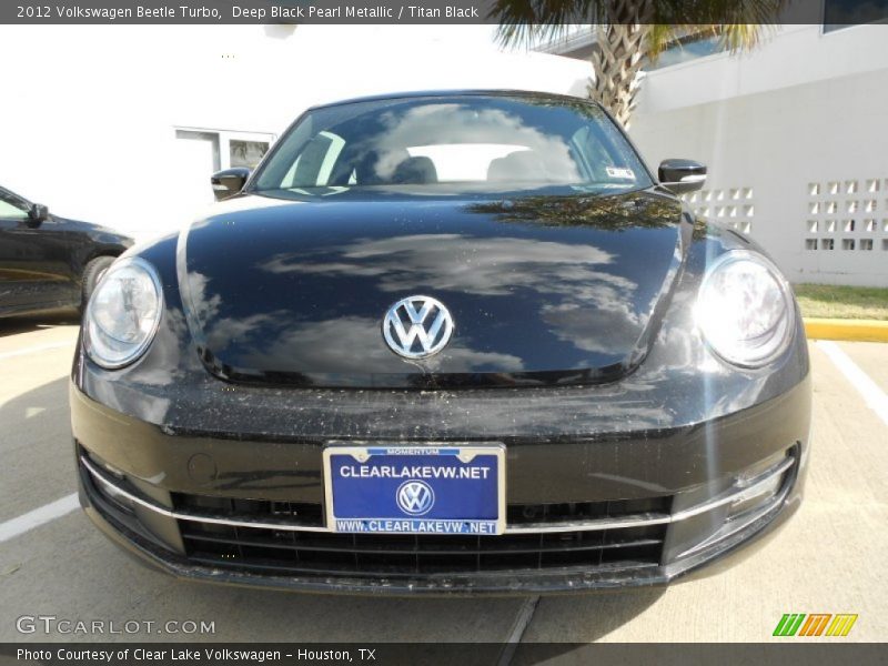 Deep Black Pearl Metallic / Titan Black 2012 Volkswagen Beetle Turbo