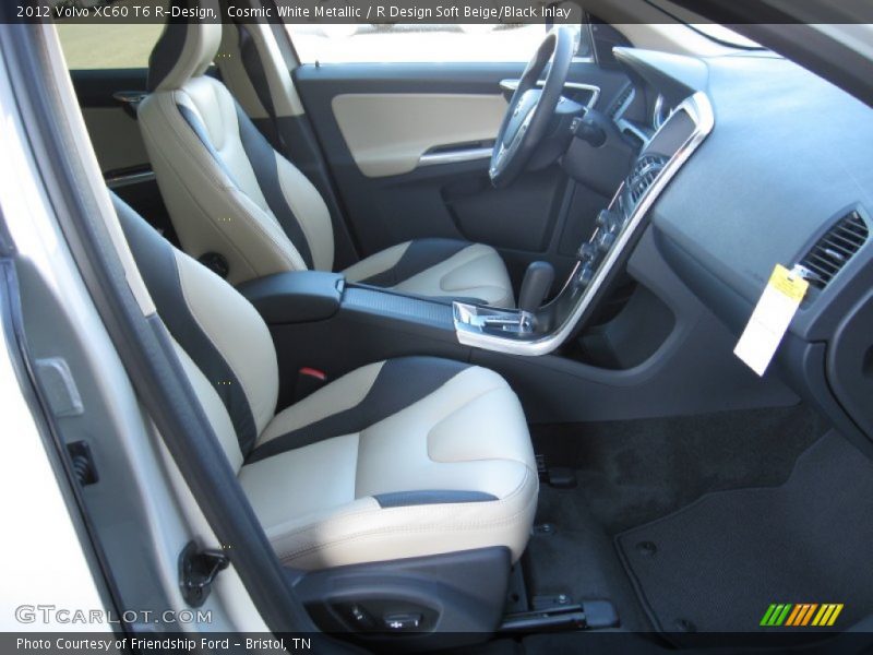  2012 XC60 T6 R-Design R Design Soft Beige/Black Inlay Interior