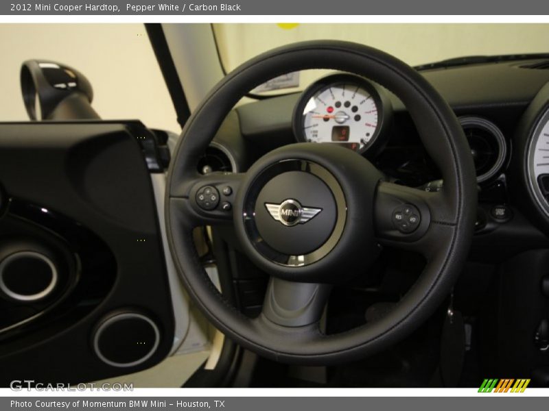 Pepper White / Carbon Black 2012 Mini Cooper Hardtop