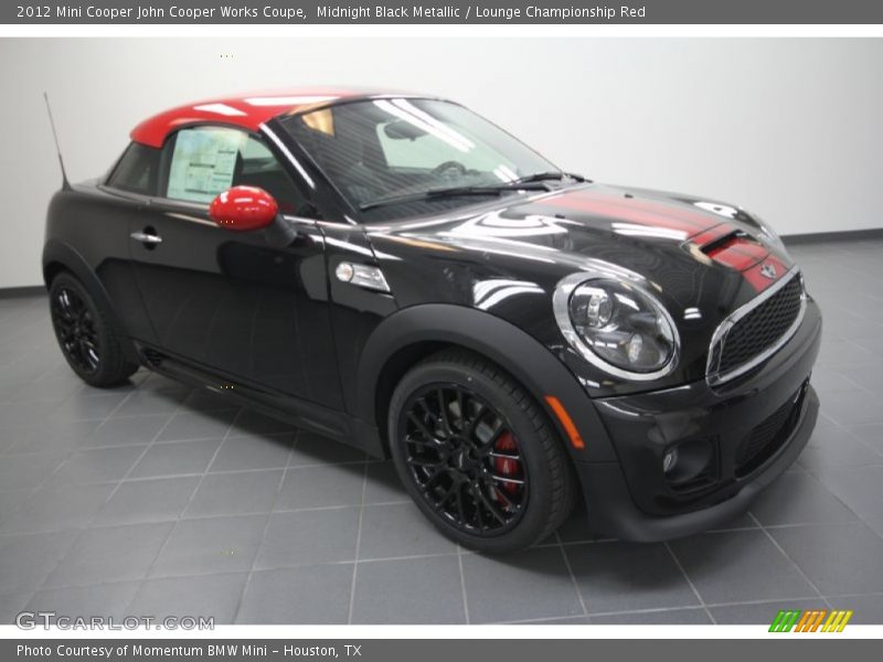 Front 3/4 View of 2012 Cooper John Cooper Works Coupe